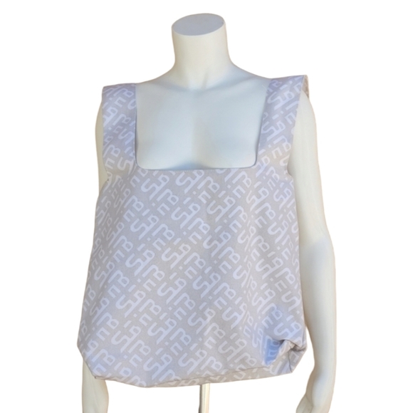 SWEATY BETTY x HALLE BERRY Logo Canvas Cotton Tote Bag Purse Carryall Gym Travel - Picture 14 of 16